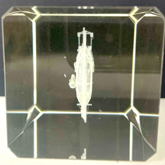 Laser cut ship or schooner paperweight - Picture 5 of 7